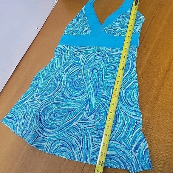 Jaclyn Smith Womens One Piece Swim Suit (Apron Skirt) Size 8 - Picture 8 of 14